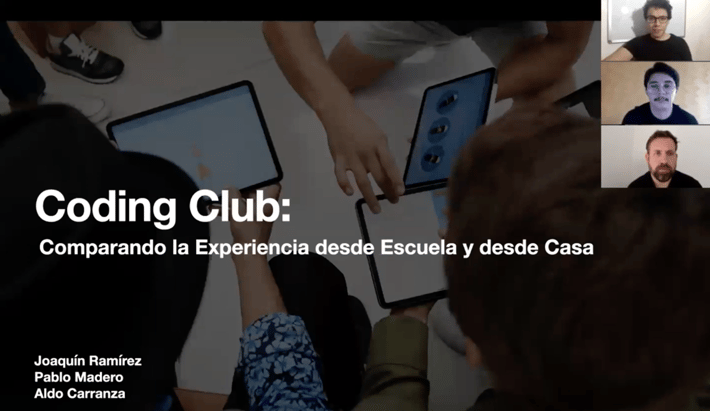 Coding Club: Comparando la Experiencia desde Escuela y desde Casa - 19/05/20