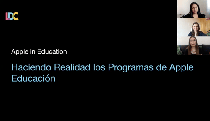 Haciendo Realidad los Programas de Apple Educación - 28/05/20