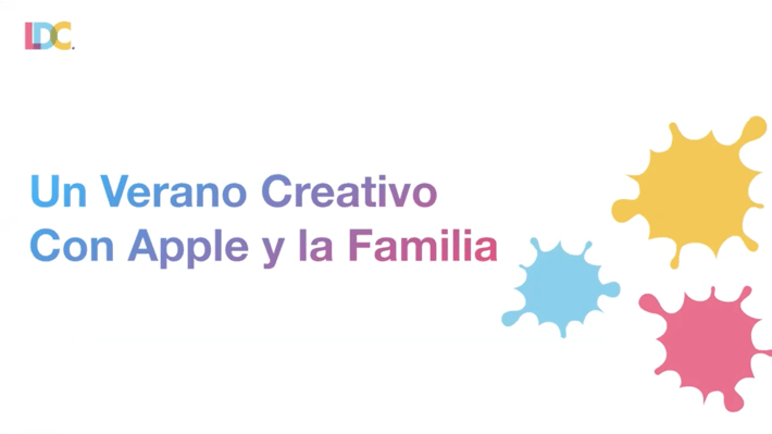 Verano Creativo con Apple y la Familia A - 15/07/20